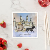 Princess Castle Fairy Tale Serviette (Beispiel)