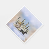 Princess Castle Fairy Tale Serviette (Ecke)