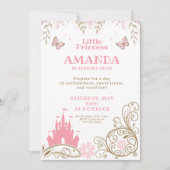 Princess Castle Fairytale Einladung (Vorderseite)