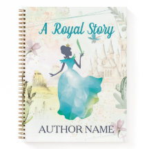 Princess Castle Fantasy Book Cover Notebook
