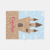 Princess Castle Fleecedecke (Vorderseite (Horizontal))