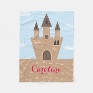 Princess Castle Fleecedecke