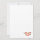 Princess Castle Geburtstagsparty Einladung (Rückseite)