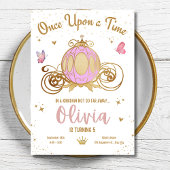 Princess Castle Girl Birthday Party, Prinzessin Bi Einladung