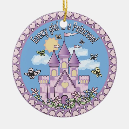 Princess Castle Keramikornament (Vorne)
