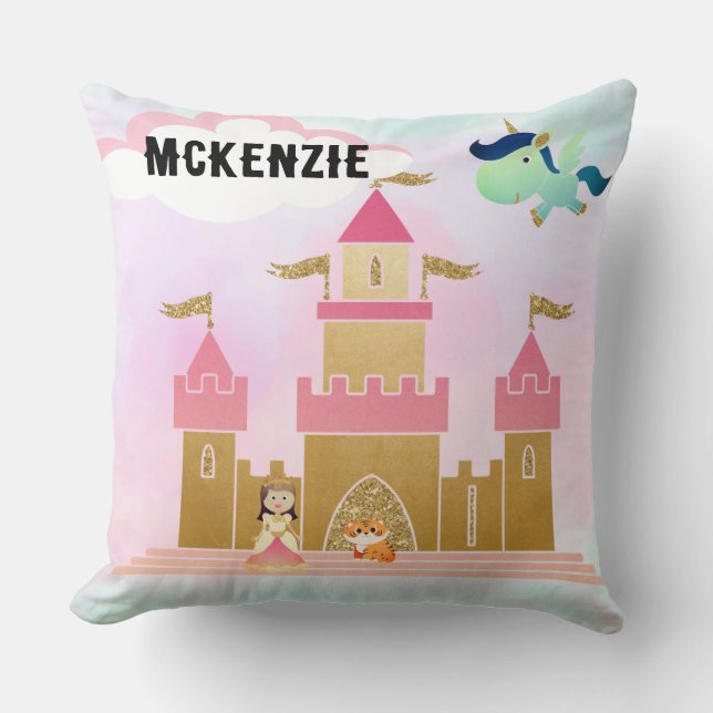 Princess Castle Kissen (Vorderseite)