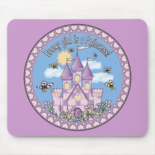 Princess Castle Mousepad (Vorne)