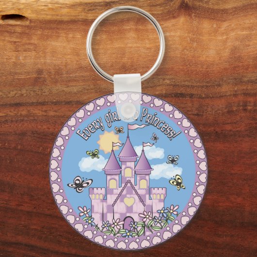 Princess Castle Schlüsselanhänger (Vorderseite)