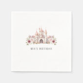 Princess Castle Serviette (Vorderseite)