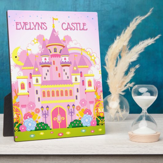 Princess Castle Zimmer Dekoration Tischplatte Fotoplatte (Seite)