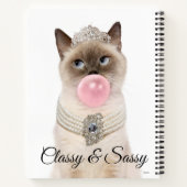 Princess Cat Blowblase Kaugummi Notizblock (Rückseite)