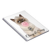 Princess Cat Blowblase Kaugummi Notizblock (Rechte Seite)