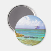Princess Caye Magnet (Vorderseite/Rückseite)