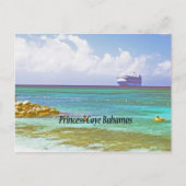 Princess Caye Postkarte (Vorderseite)