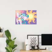 Princess Celestia Poster (Heimbüro)