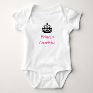 Princess Charlotte Baby Bodysuit Baby Strampler