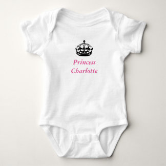 Princess Charlotte Baby Bodysuit Strampler