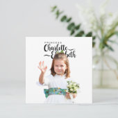 Princess Charlotte Elizabeth 6. Geburtstagskarte Karte (Stehend Vorderseite)