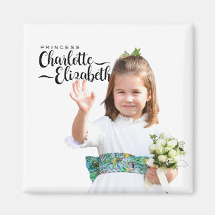 Princess Charlotte Elizabeth 6. Geburtstagsmagnet Magnet