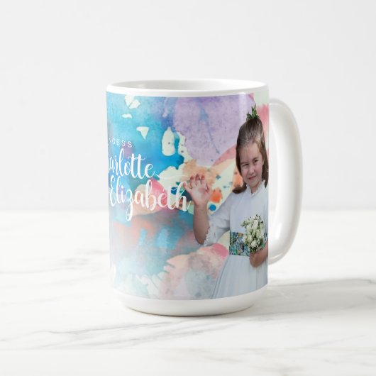 Princess Charlotte Elizabeth 6. Jahr Kaffeepause T Kaffeetasse (VorderseiteRechts)