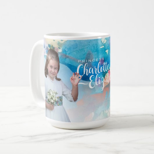 Princess Charlotte Elizabeth 6. Jahr Kaffeepause T Kaffeetasse (Vorderseite Links)