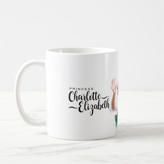 Princess Charlotte Elizabeth 6. Jahr Kaffeepause T Kaffeetasse (Links)