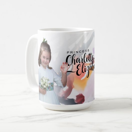 Princess Charlotte Elizabeth 6. Jahr Kaffeepause T Kaffeetasse (Vorderseite Links)