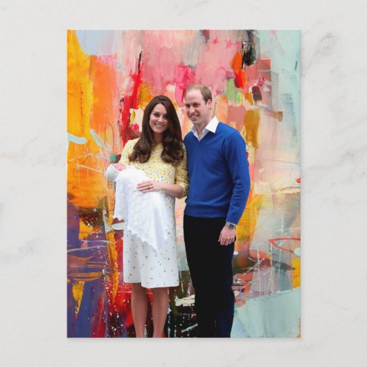 Princess Charlotte Elizabeth Diana Postkarte (Vorderseite)