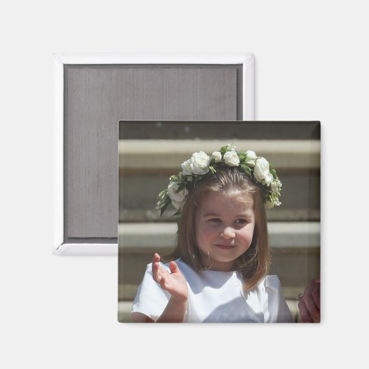 Princess Charlotte Magnet (Vorderseite/Rückseite)