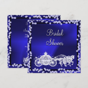 Princess Coach & Horses Brautparty Einladung