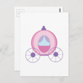 Princess Coach Postkarte (Vorne/Hinten)