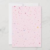 Princess Crown 3rd Birthday Her Royal Threeness  Einladung (Rückseite)