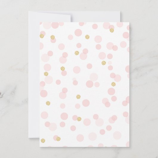 Princess Crown Baby Dusche Wünsche für Babykarte Einladung (Rückseite)