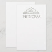 Princess Crown Briefpapier (Vorne/Hinten)