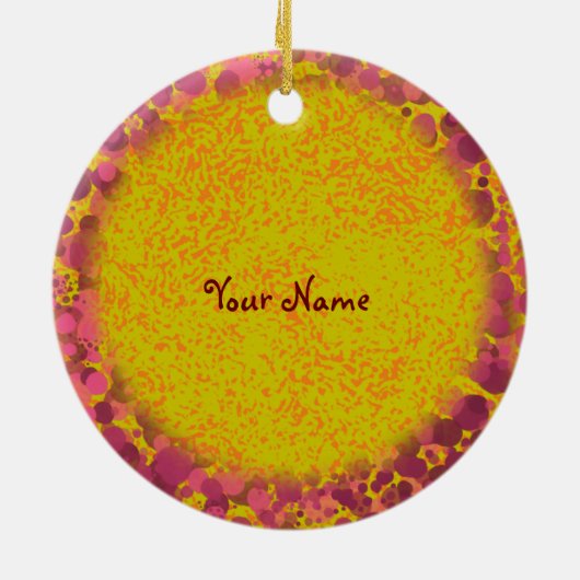 Princess Crown Keramikornament (Hinten)