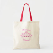 Princess Crown Personalisiert Tragetasche (Vorne)