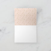 Princess Crown Pink Birthday Party Dankeskarte (Innenseite)