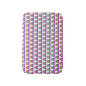 Princess Crown Rainbow Emoji Kackte Badematte (Vorderseite Vertikal)