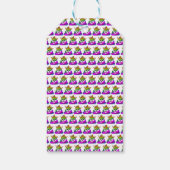 Princess Crown Rainbow Emoji Kackte Geschenkanhänger (Rückseite)