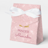 Princess Crown Rose Gold Blush Pink Sparkone Geschenkschachtel (Vorderseite)