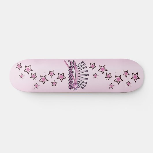 Princess Crown Skateboard (Horizontal)