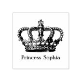 Princess Crown Stamper - Fügen Sie Ihren Namen hin Gummistempel (Prägung)