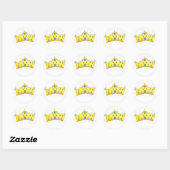 Princess Crown Stickers (Blatt)