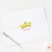 Princess Crown Stickers - Vielen Dank (Umschlag)
