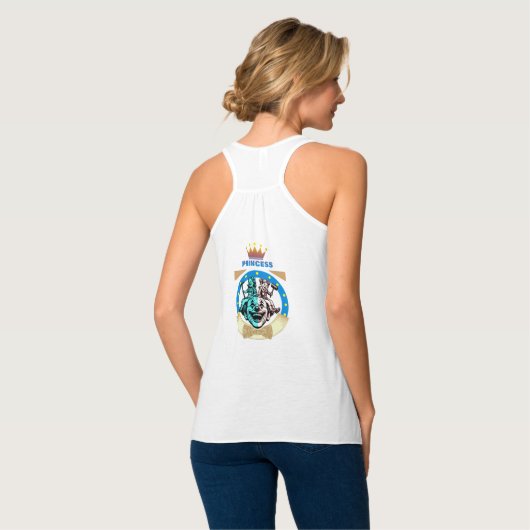 Princess Crowns Tank Top (Rückseite Vollansicht)