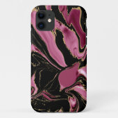 Princess Cut Paradise Alcohol Ink iPhone Case (Rückseite)