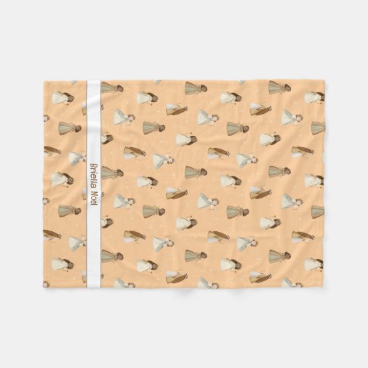 Princess Decke mit Namen (Vorderseite (Horizontal))