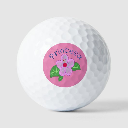 Princess Design Golf Bälle (Vorderseite)