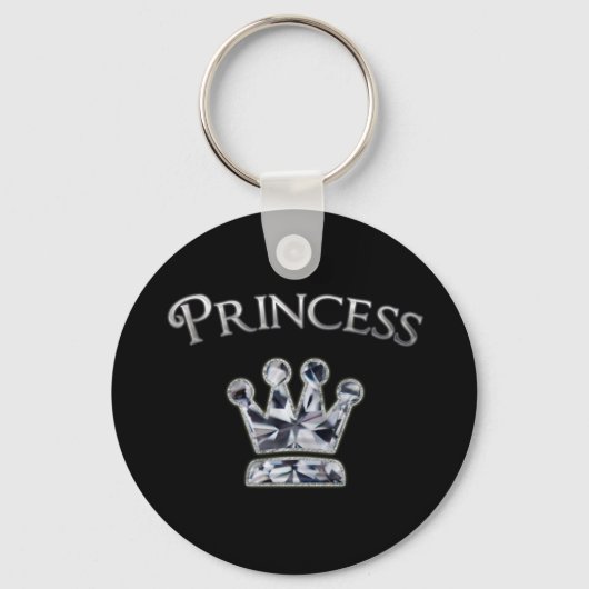 Princess Diamond Crown Schlüsselanhänger (Vorderseite)