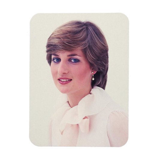 Princess Diana 1980 Magnet (Vertikal)
